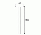 PATA MESA PT06 1200x60mm NS