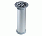 PATA MUEBLE REDONDA PT13 140-160mm AL