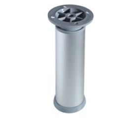 PATA MUEBLE REDONDA PT13 140-160mm AL
