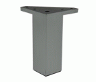 PATA MUEBLE CUADRADA PT15 100x40mm AL
