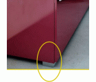PATA MUEBLE CUADRADA PT01 80x80x30mm AL