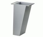 PATA MUEBLE CUADRADA PT22 120x40x30mm AL