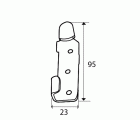 JGO ENGANCHE CAMA SMR03 95x23mm ZN