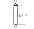 JGO 4 PATAS CANAPE PT26 270x50mm C/R NE