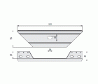 ESCUADRA BAÑERA CAMA SMR05 310x76mm GV