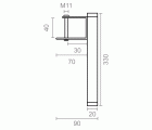 JGO 4 PATAS CANGURO PT28 330x40x30mm S/R GRT