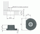 NIVELADOR EMBUTIR NV02 30mm NE