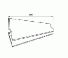 BL BURLETE ADHESIVO LABIO BLT05 1050mm PL