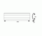 BL TAPAJUNTAS PLANO ADH TJ01 830mm PL