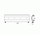 BL TAPAJUNTAS PLANO TORN TJ02 830mm PL