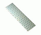 PLACA RECTA PERFORADA PLC10 240x80mm ZN