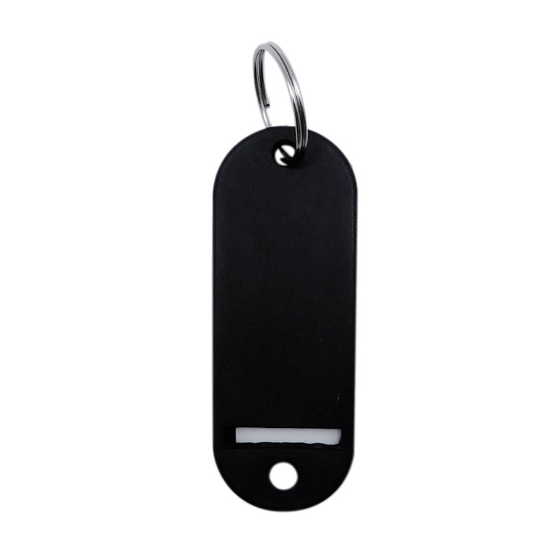 LLAVERO PORTAETIQUETAS PTQ02 NEGRO