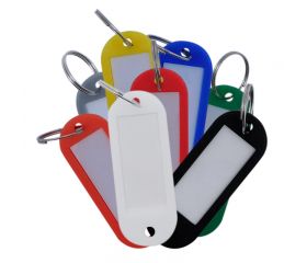 LLAVERO PORTAETIQUETAS PTQ02 SURTIDO