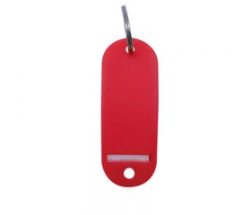 LLAVERO PORTAETIQUETAS PTQ02 ROJO