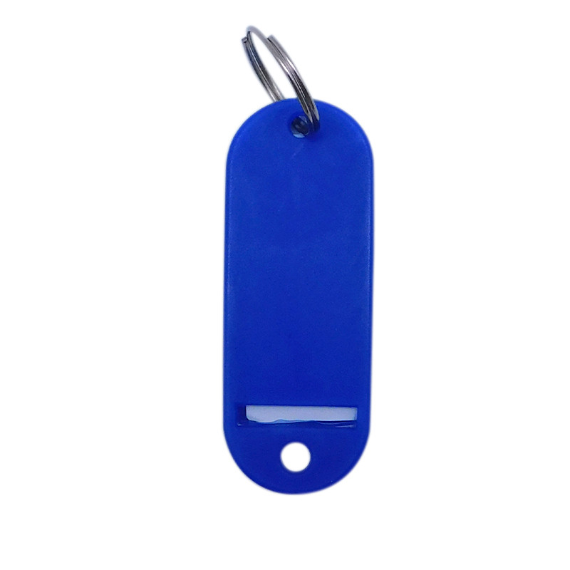 LLAVERO PORTAETIQUETAS PTQ02 AZUL