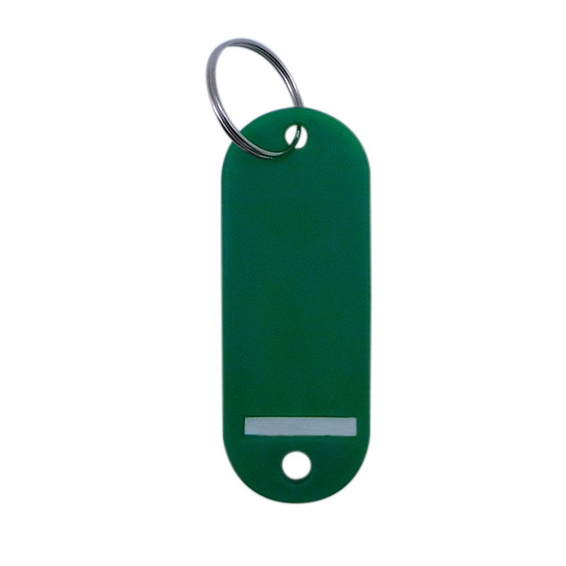 LLAVERO PORTAETIQUETAS PTQ02 VERDE