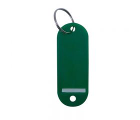 LLAVERO PORTAETIQUETAS PTQ02 VERDE
