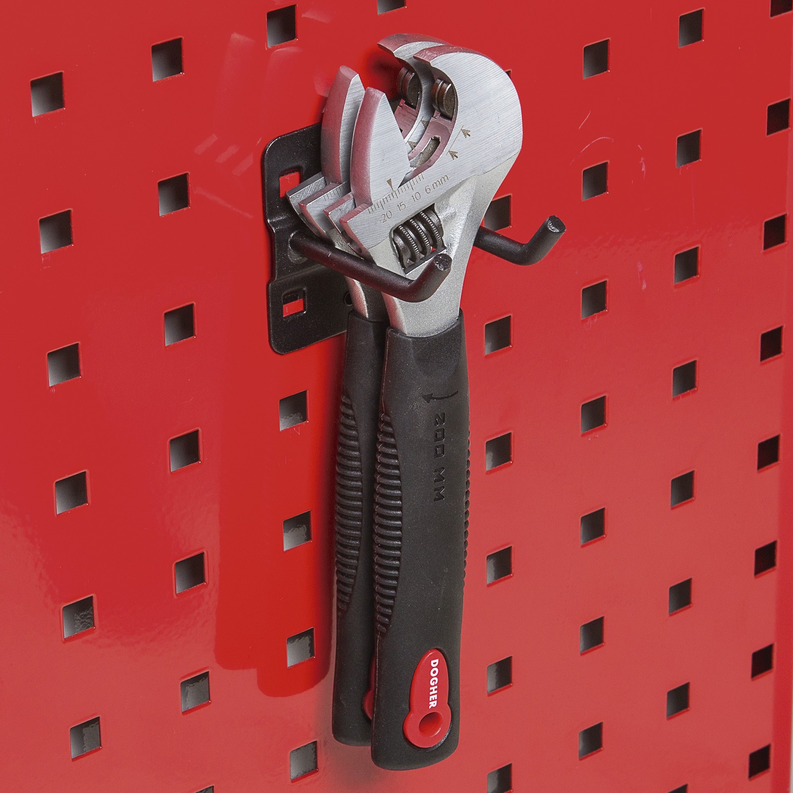 Gancho Doble DOGHER para Panel 61 mm