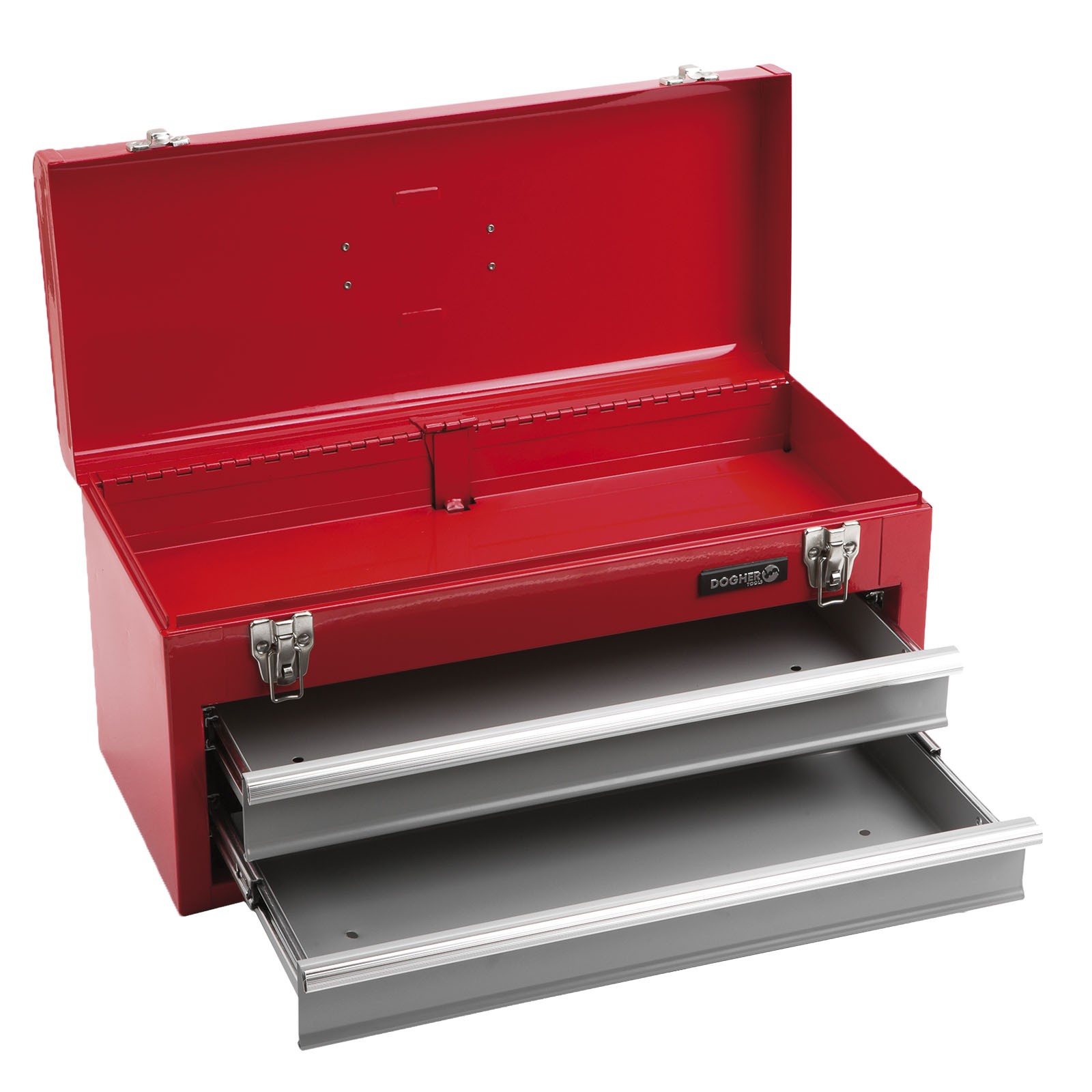 Caja DOGHER Herramientas Metal 1 Bandeja + 2 Cajones 510 x 218 x 250 mm