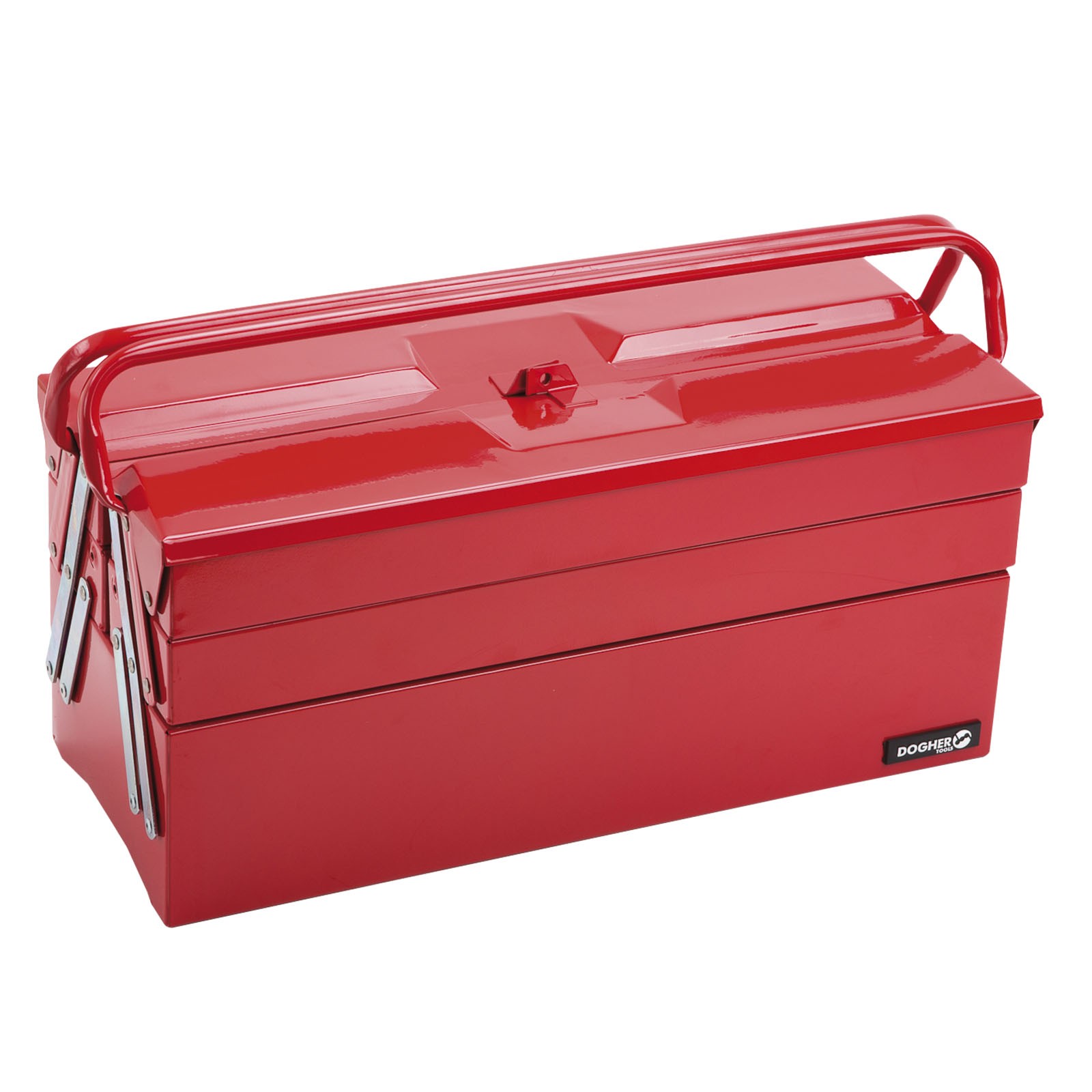 Caja DOGHER Herramientas Metal 5 Bandejas + 50 Herramientas