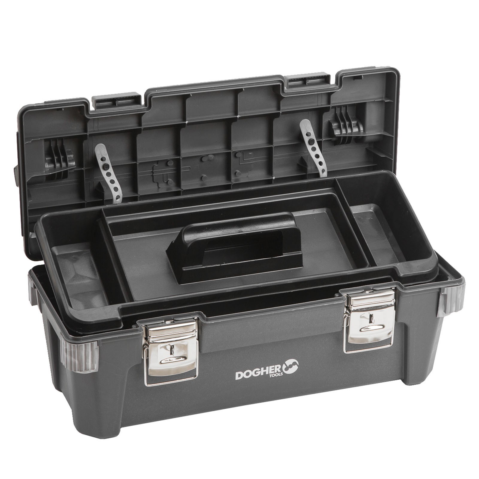 Caja DOGHER Plástico Cierre Metálico Doble 650 x 275 x 265 mm