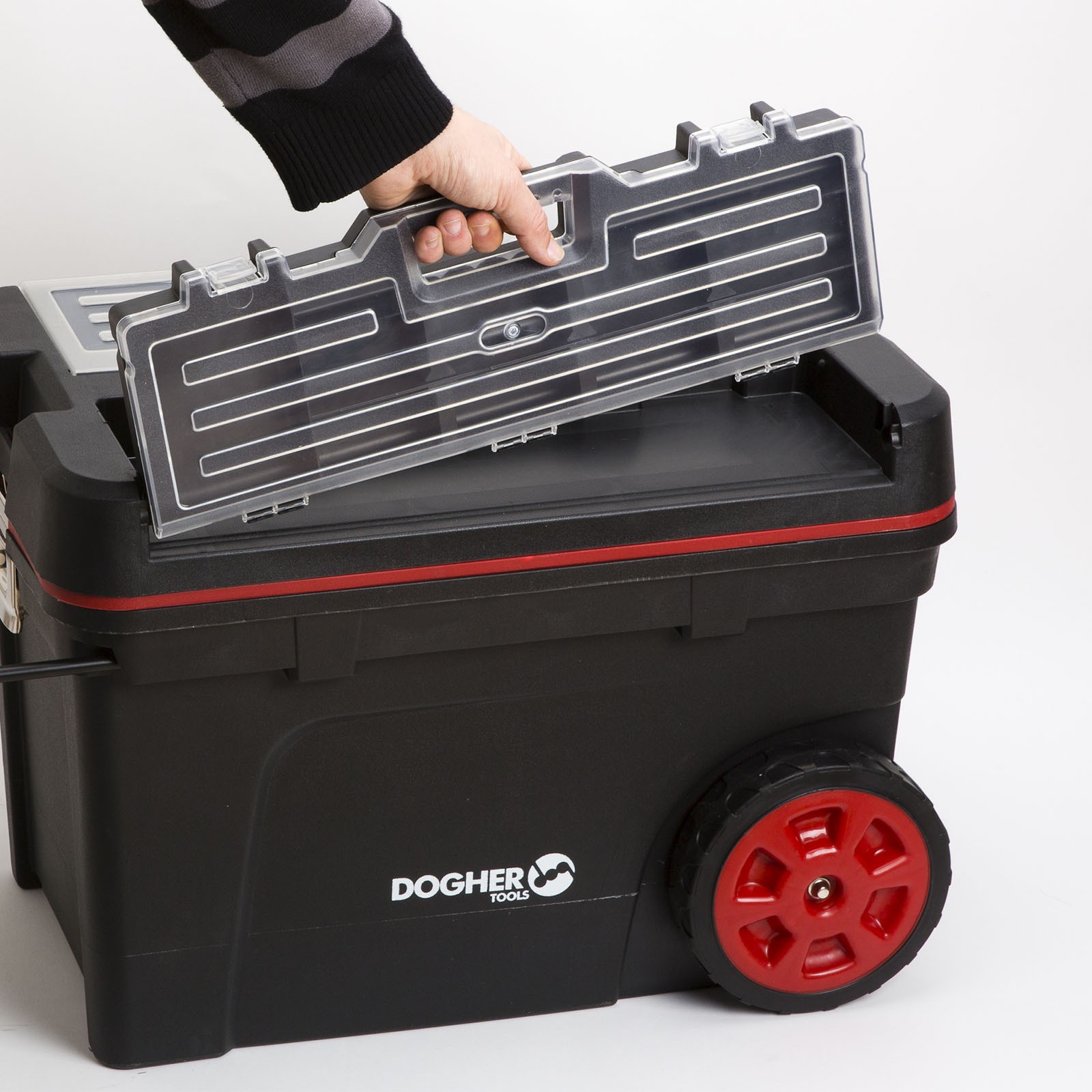 Caja DOGHER Herramientas Móvil con Ruedas 620 x 370 x 420 mm
