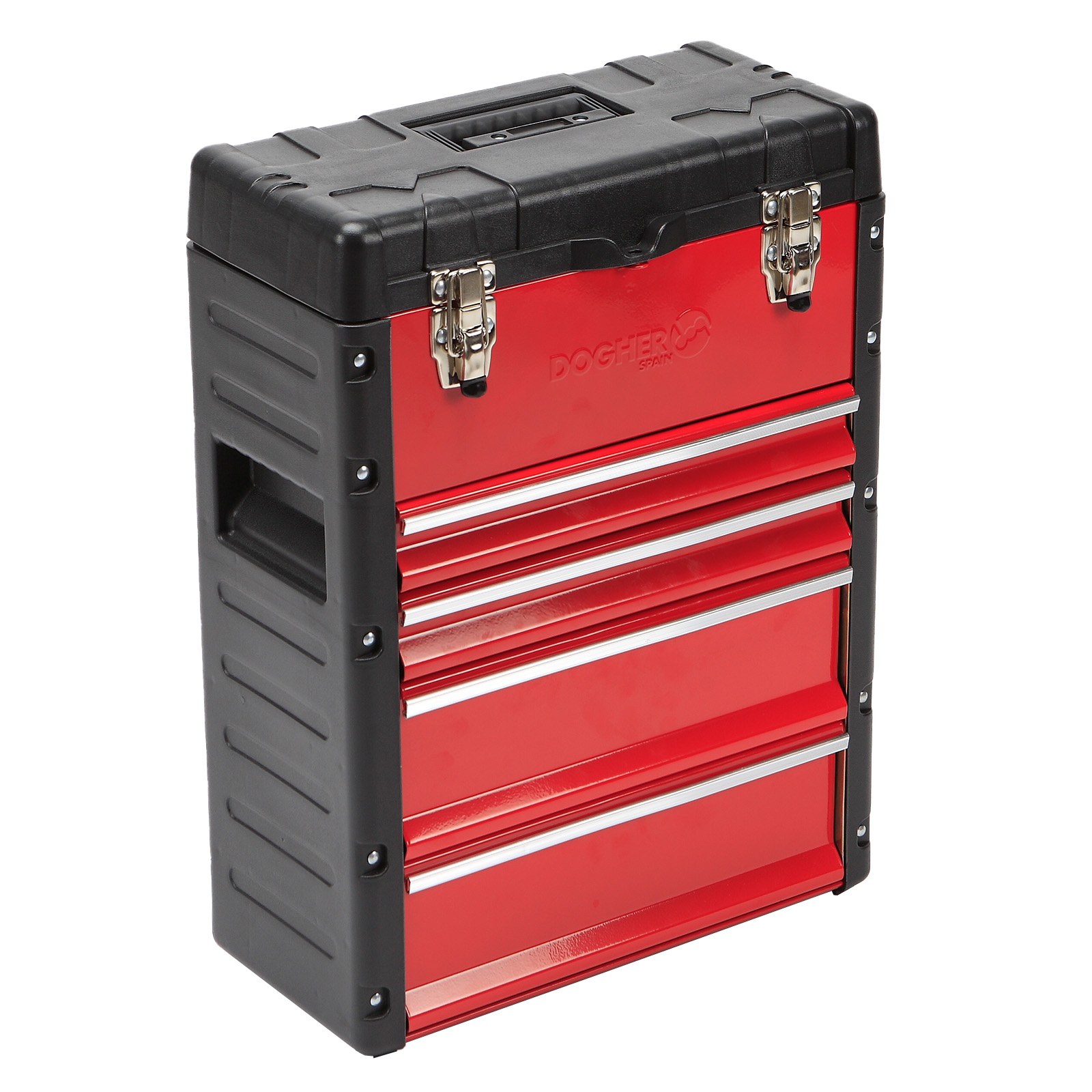 Trolley Metálica Compacta DOGHER 410 x 265 x 550 mm 4 Cajones