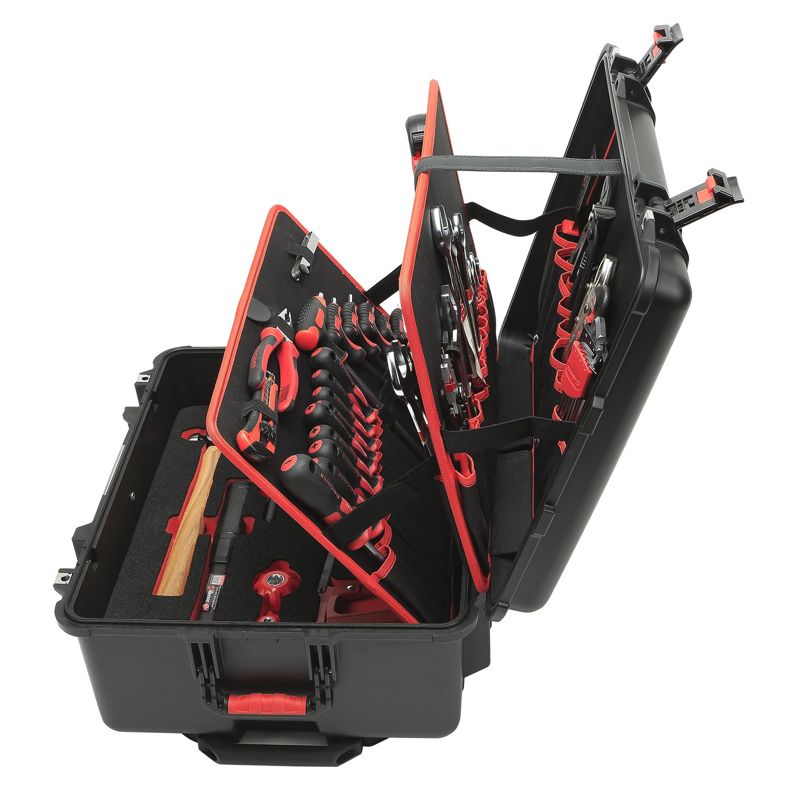 Trolley DOGHER GOBOX Hermético + 196 Herramientas Mecánico