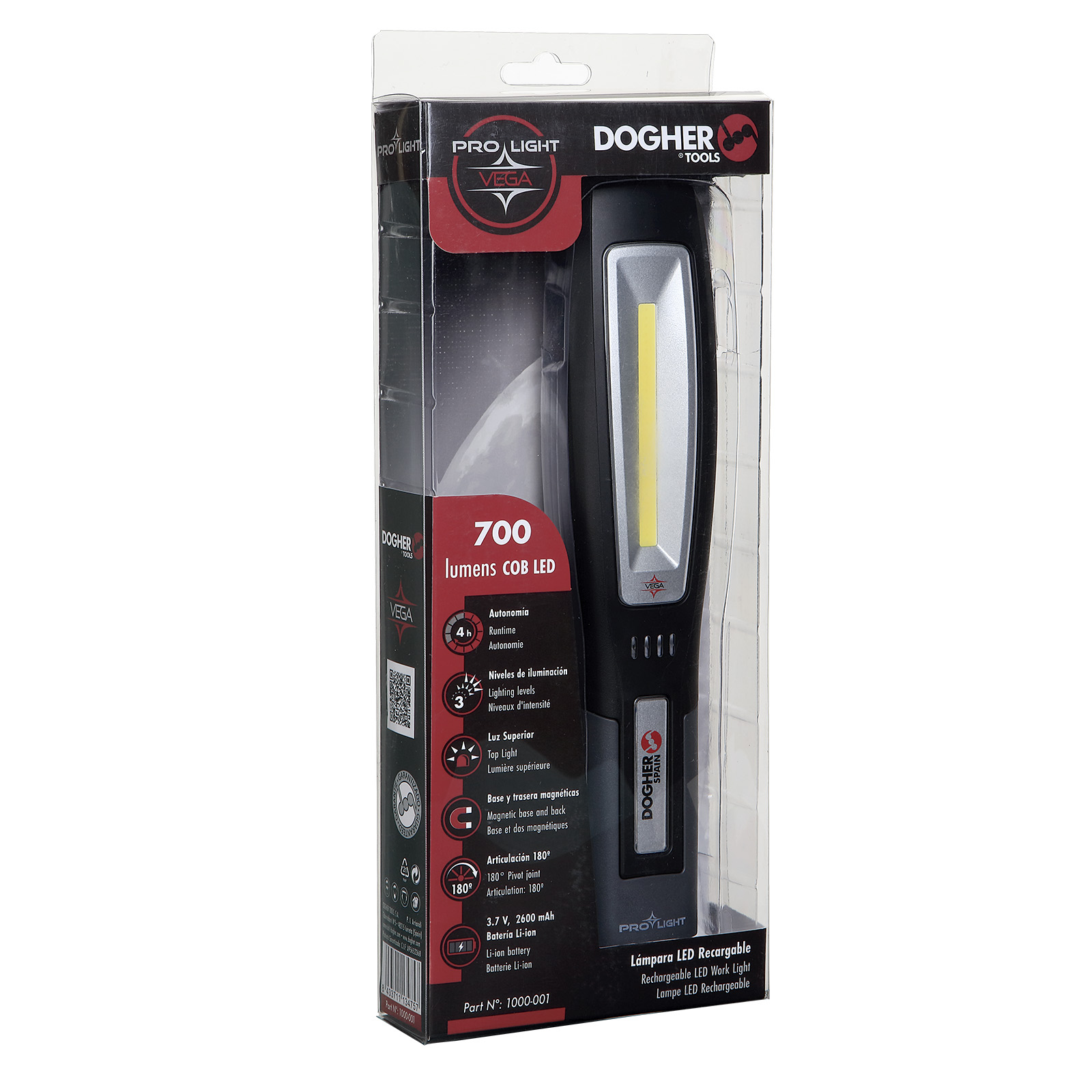 Lámpara DOGHER PROLIGHT VEGA 700 Lumen COB LED