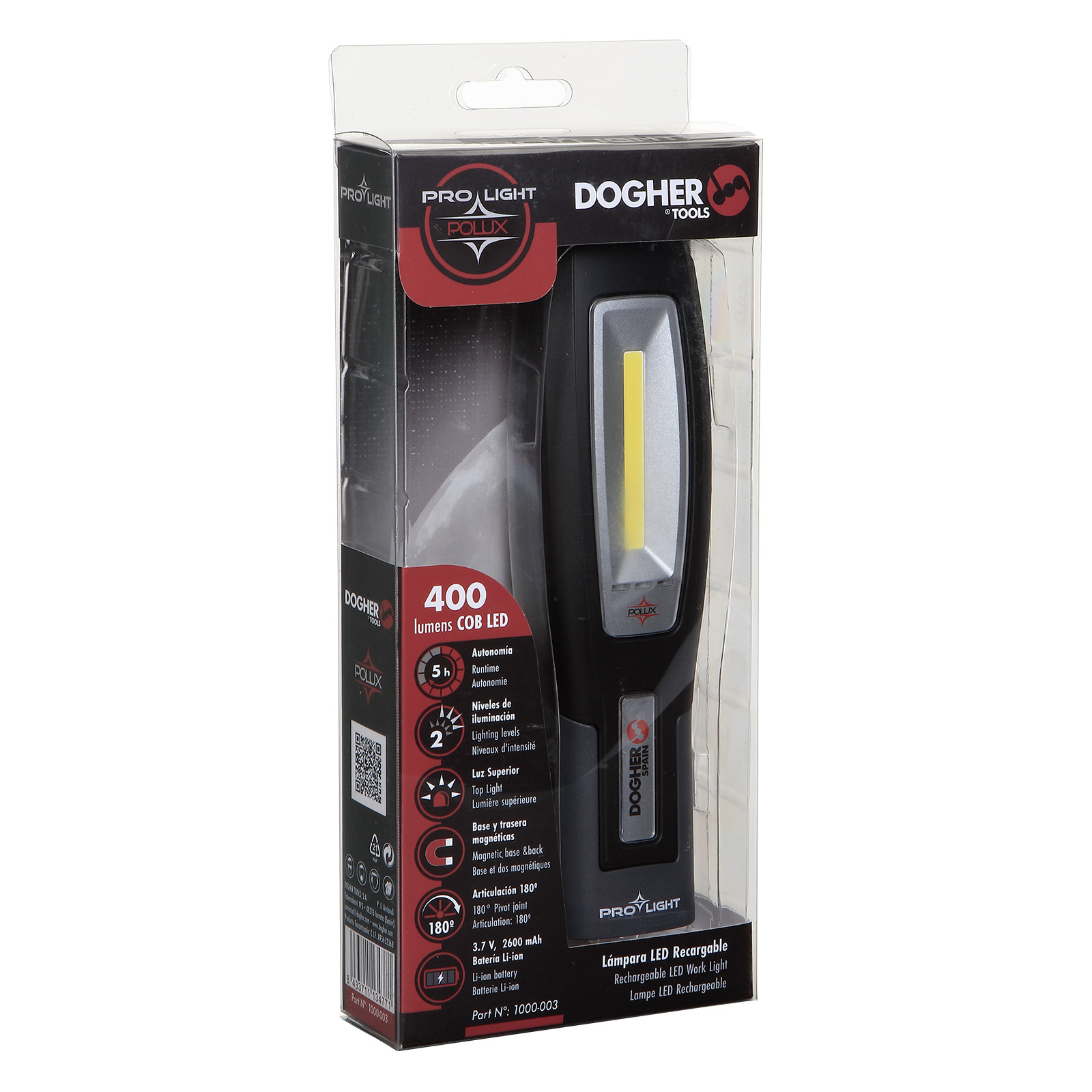 Lámpara DOGHER PROLIGHT POLUX 450 Lumen COB LED