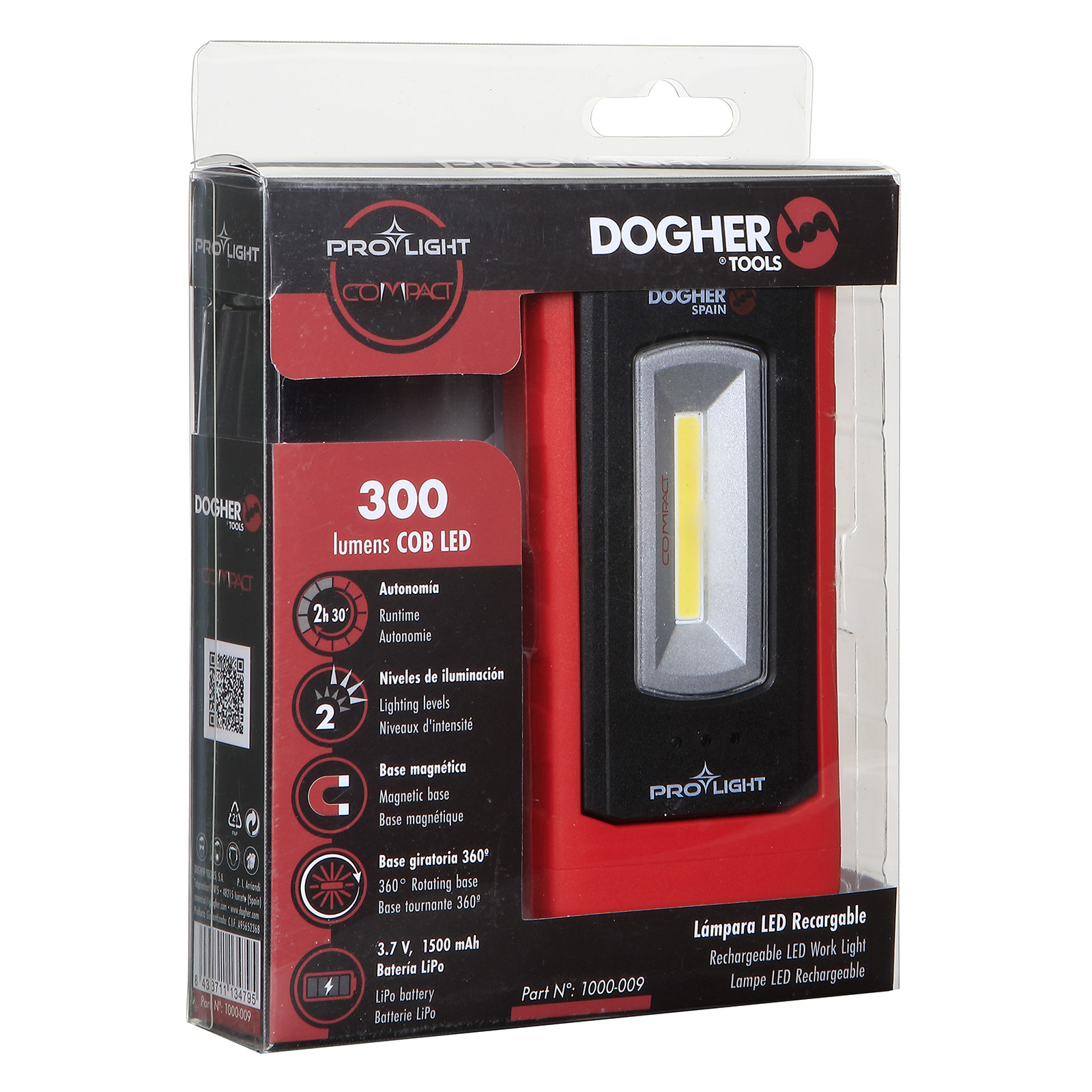 Lámpara DOGHER PROLIGHT COMPACT 300 Lumen COB LED