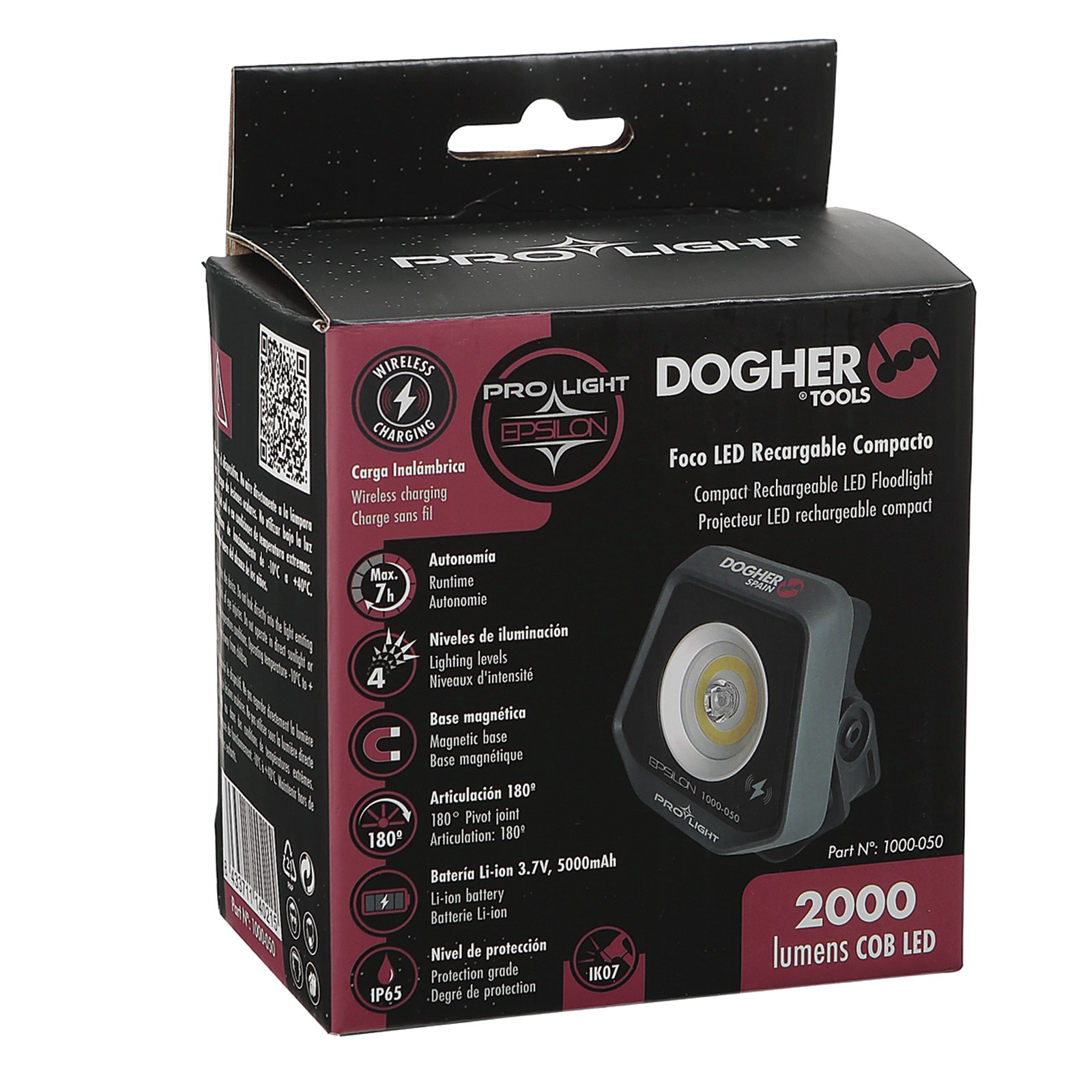 Foco PROLIGHT EPSILON 2000 Lumen COB LED