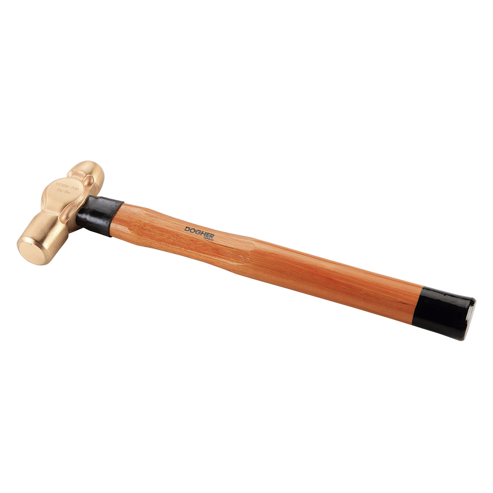 Martillo DOGHER de Bola Mango Madera Antichispa