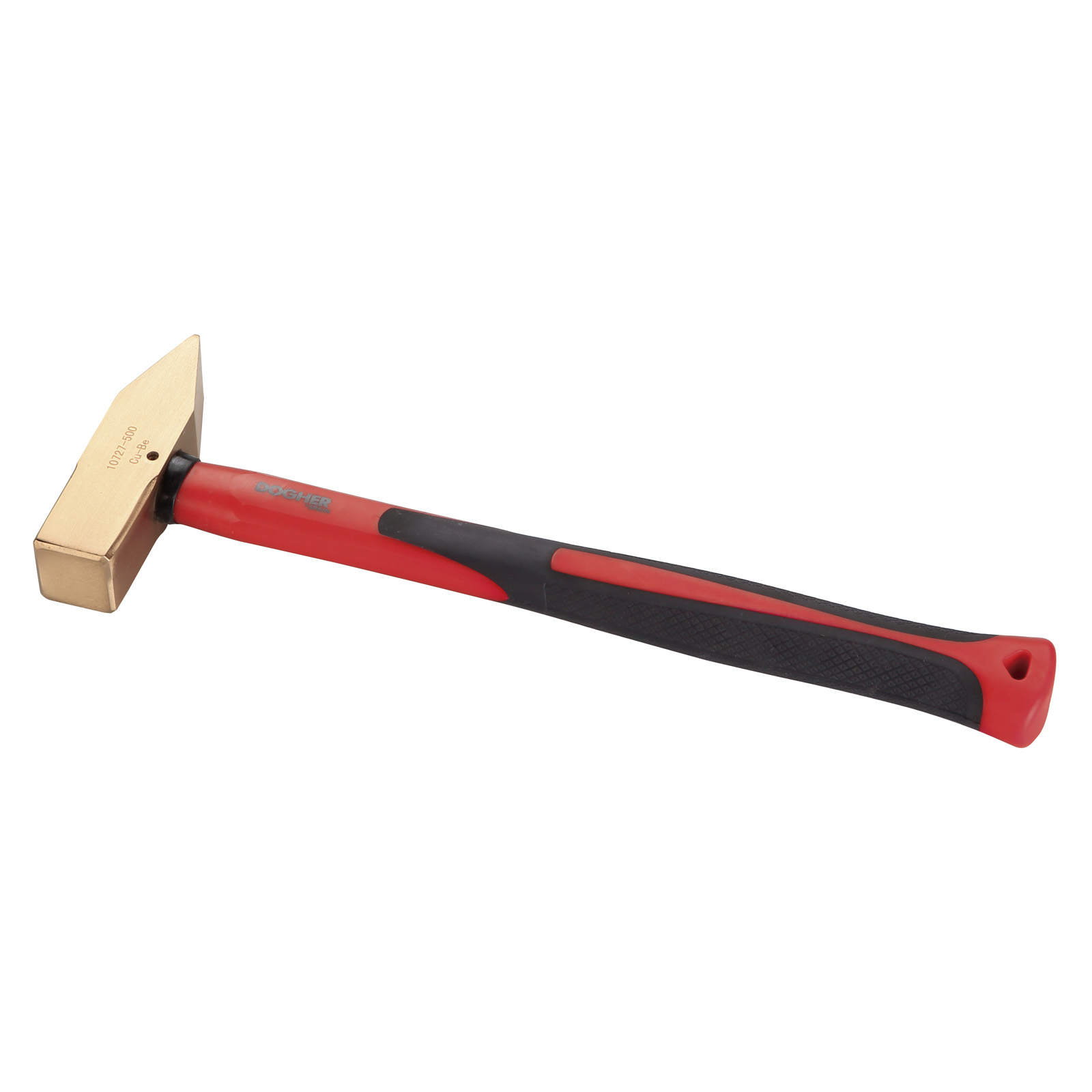 Martillo DOGHER para Piedra Mango Fibra de Vidrio Antichispas
