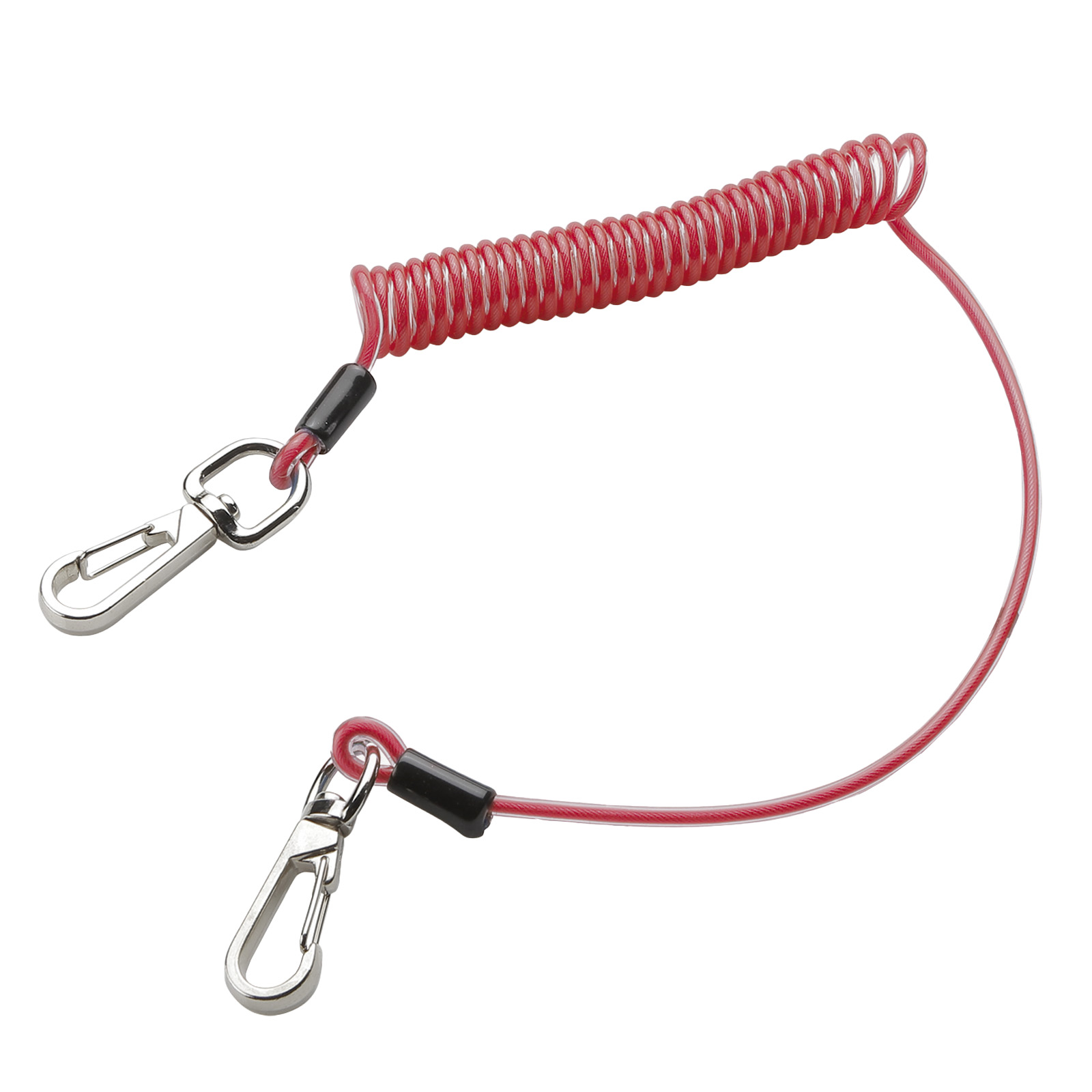 Lanyard de Seguridad 3 kg DOGHER Flexible 2 m con Mosquetón Giratorio