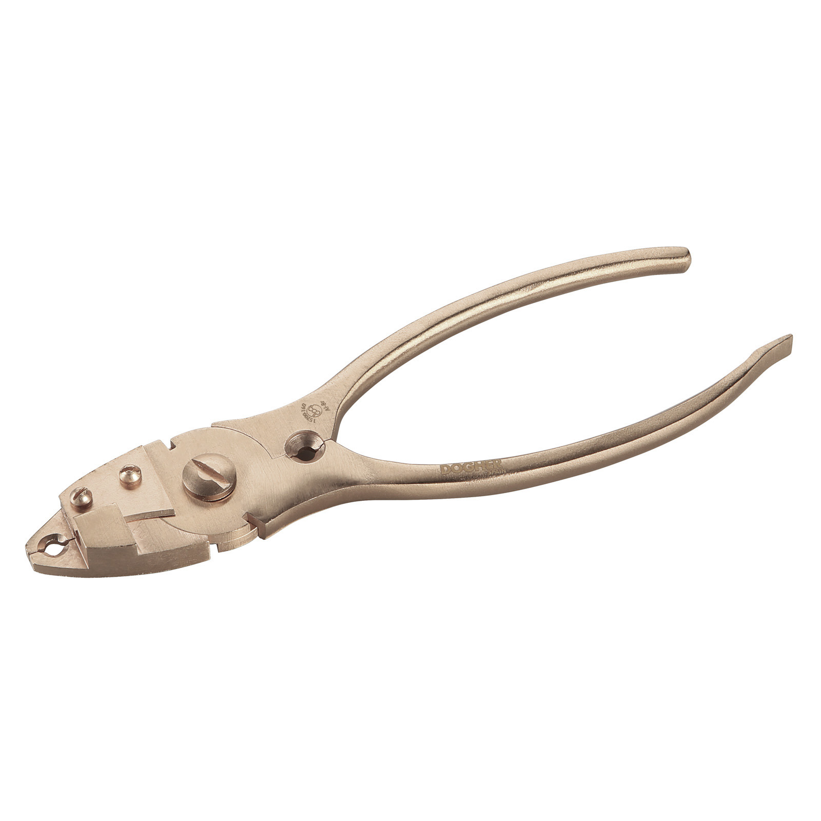 Alicate Gasista Antichispa 180 mm Al-Br
