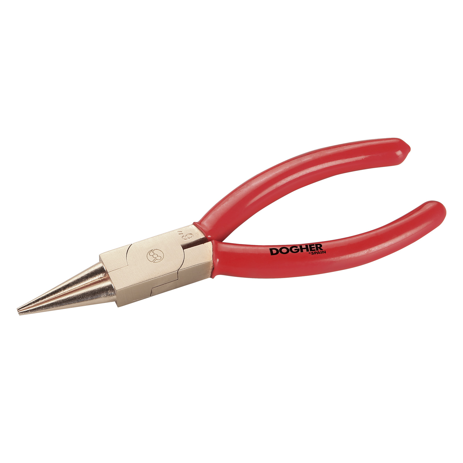 Alicate Boca Redonda Antichispa 160 mm Al-Br