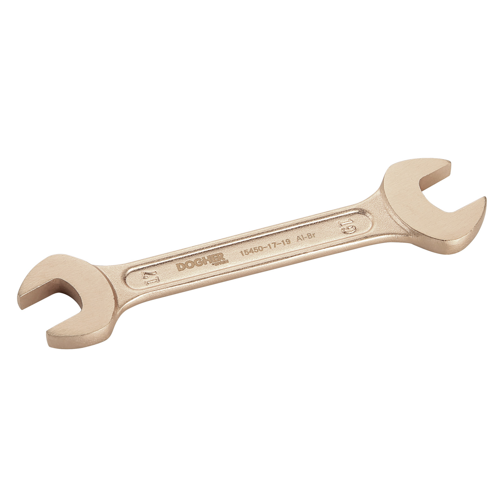 Llave Fija 2 Bocas Abiertas Antichispa 6X7 Al-Br