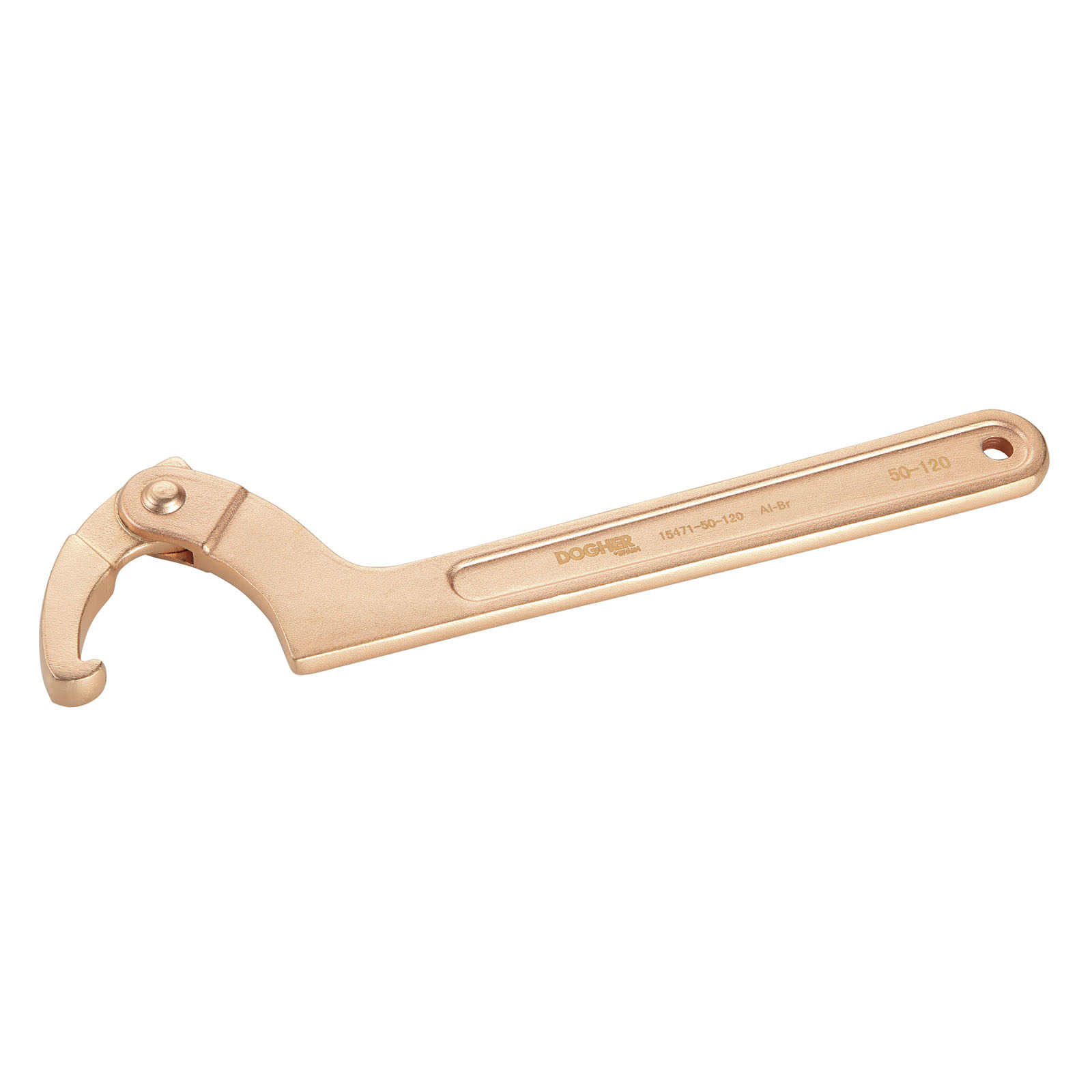 Llave Articulada de Pivote Fijo Antichispa 32-75 Al-Br