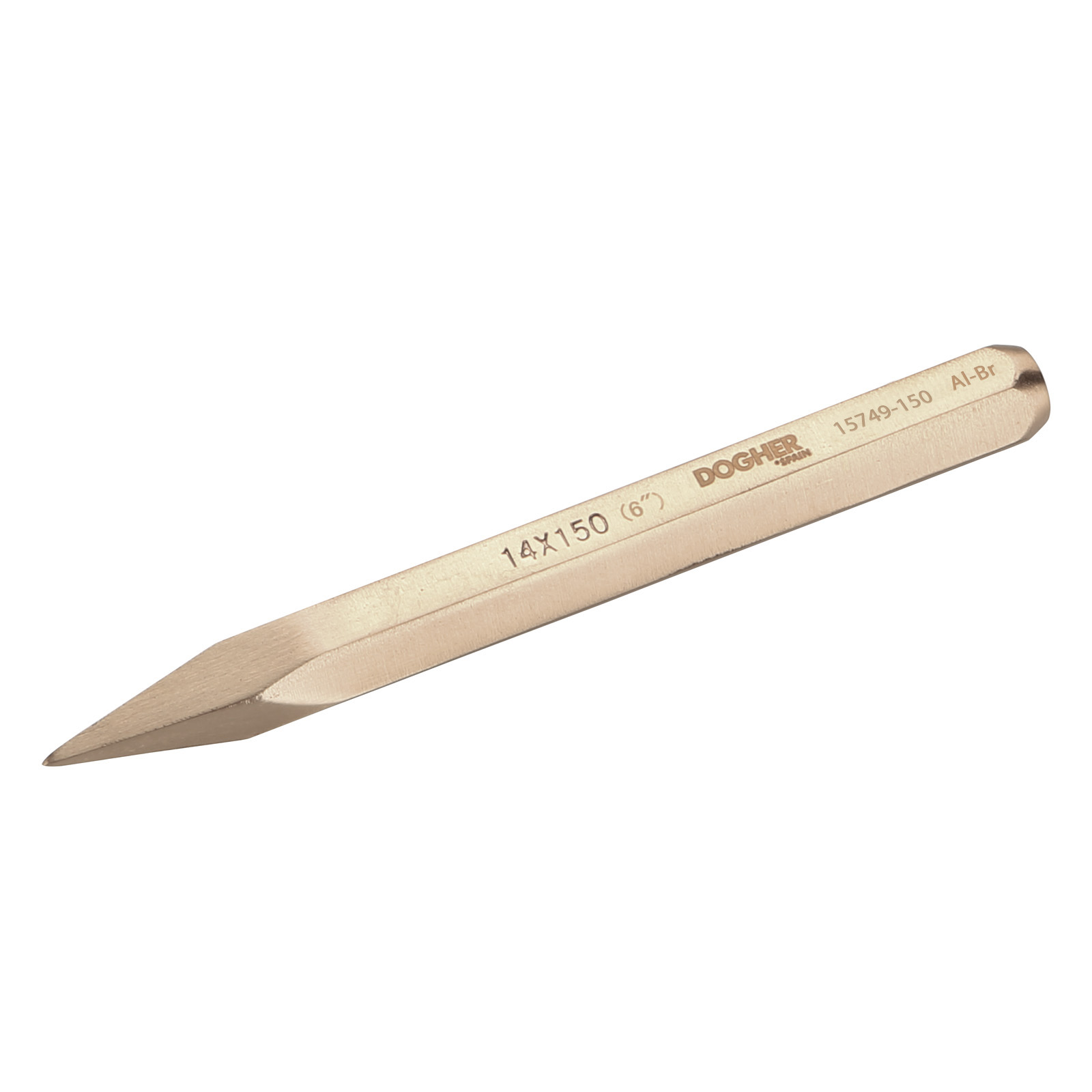 Granete Moleteado Hexagonal Antichispa 100 Al-Br