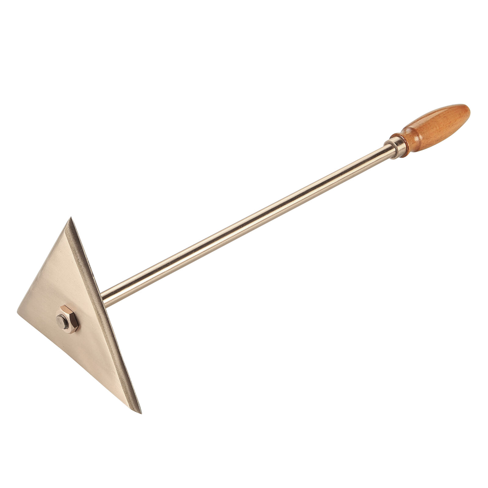 Rasqueta Triangular Antichispa 150 Al-Br