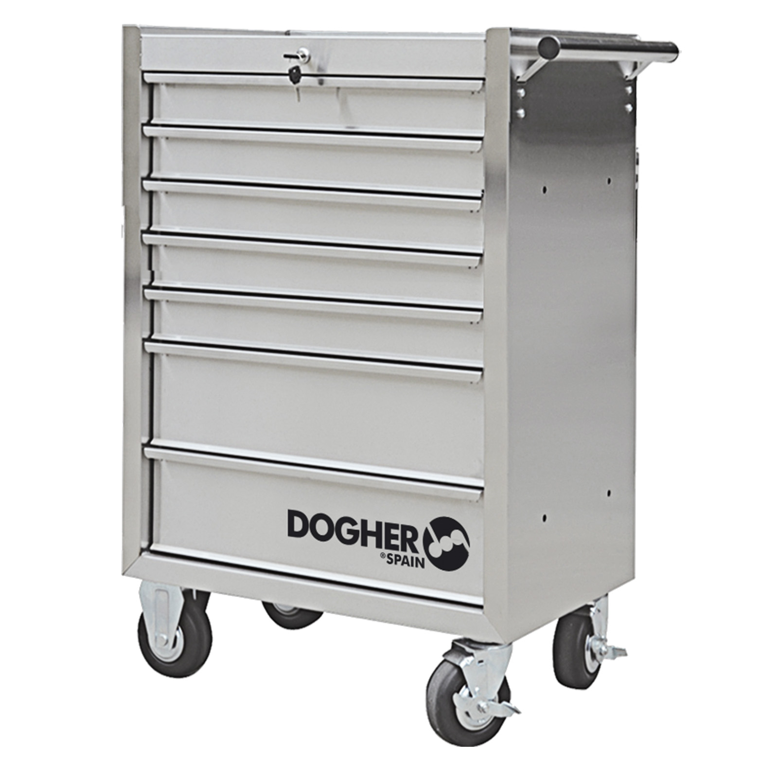 Carro DOGHER Inox 7 Cajones 760X500X998