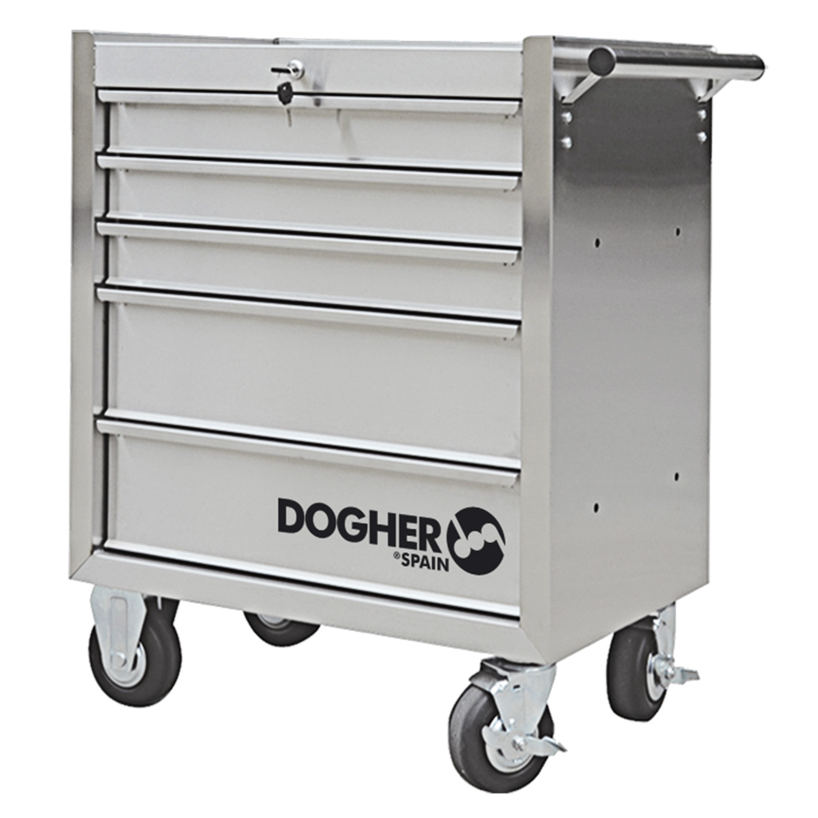Carro DOGHER Inox 5 Cajones 680X460X846