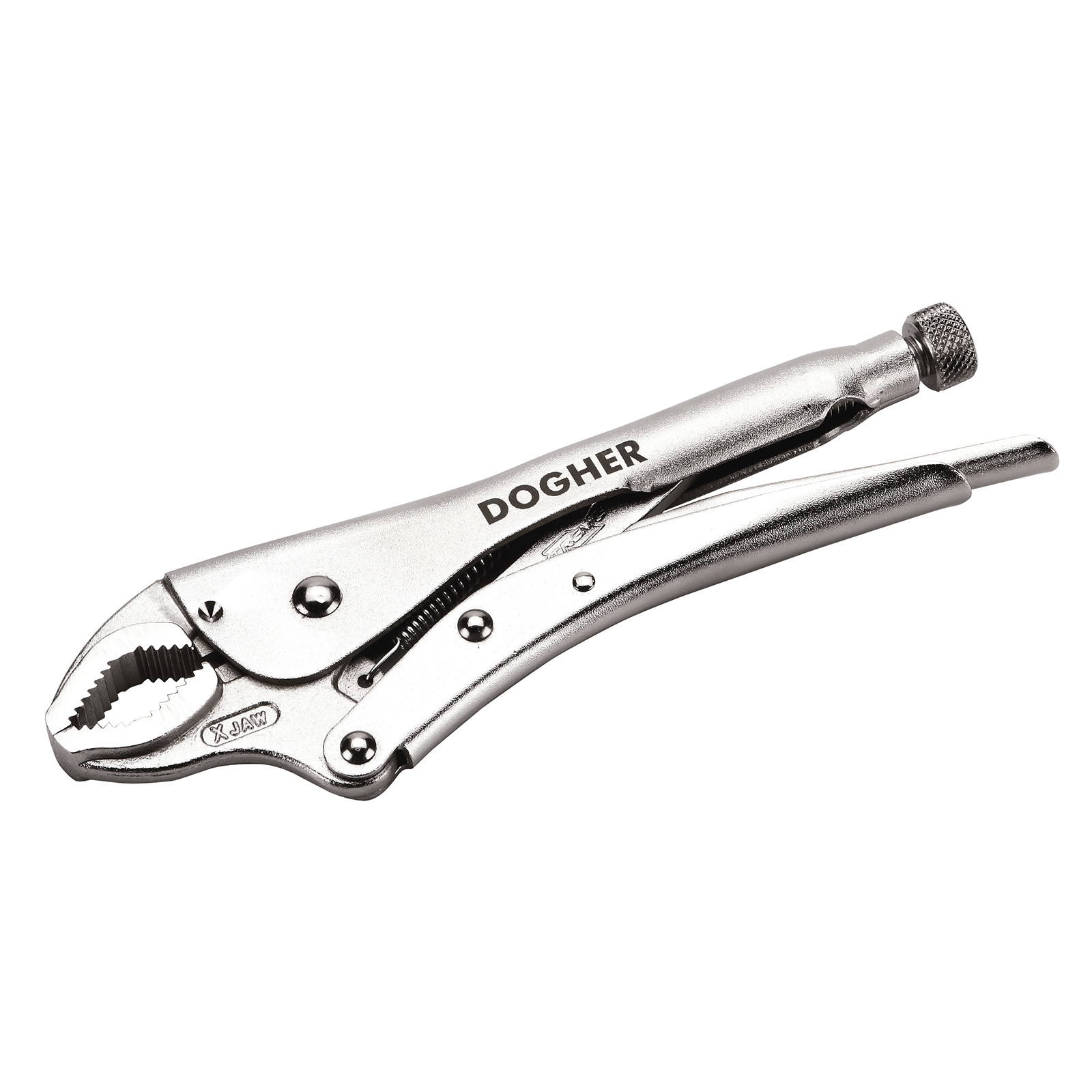 Tenaza Grip DOGHER Bocas Curvas sin Corte 225 mm Inox