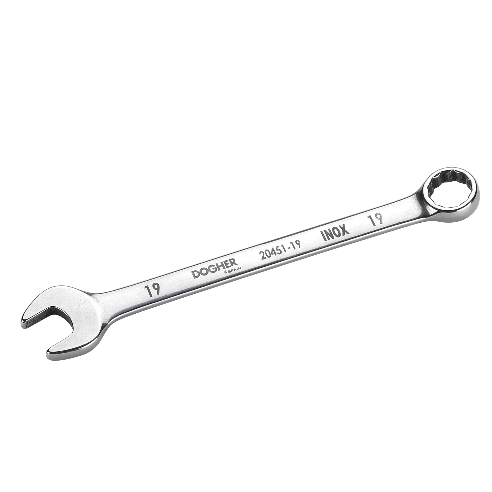 Caja 6 Llaves DOGHER Fijas Combinada Inox