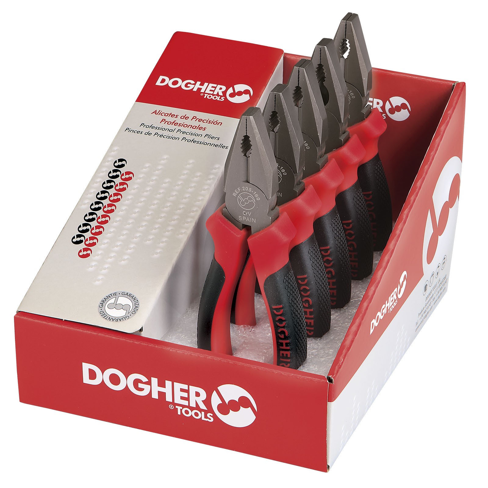 Expositor Mostrador Alicate Universal DOGHER Top Plier CrV 205-160