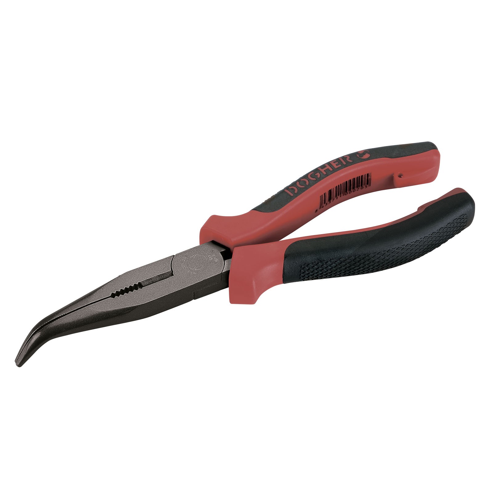 Alicate Boca Semirredonda DOGHER Curva con Corte Top Plier CrV
