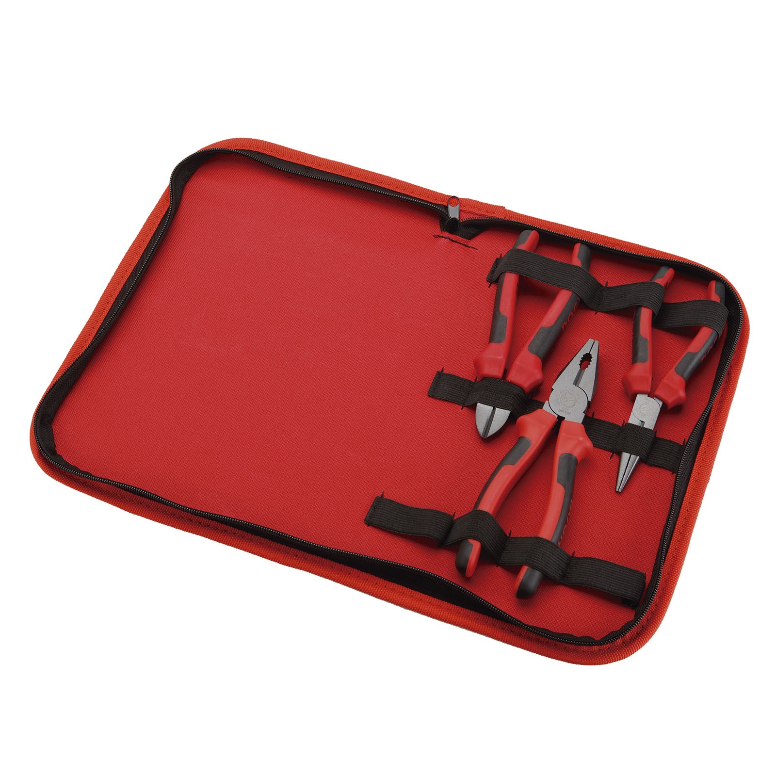 Juego 3 Alicates Profesional DOGHER Estuche Nylon