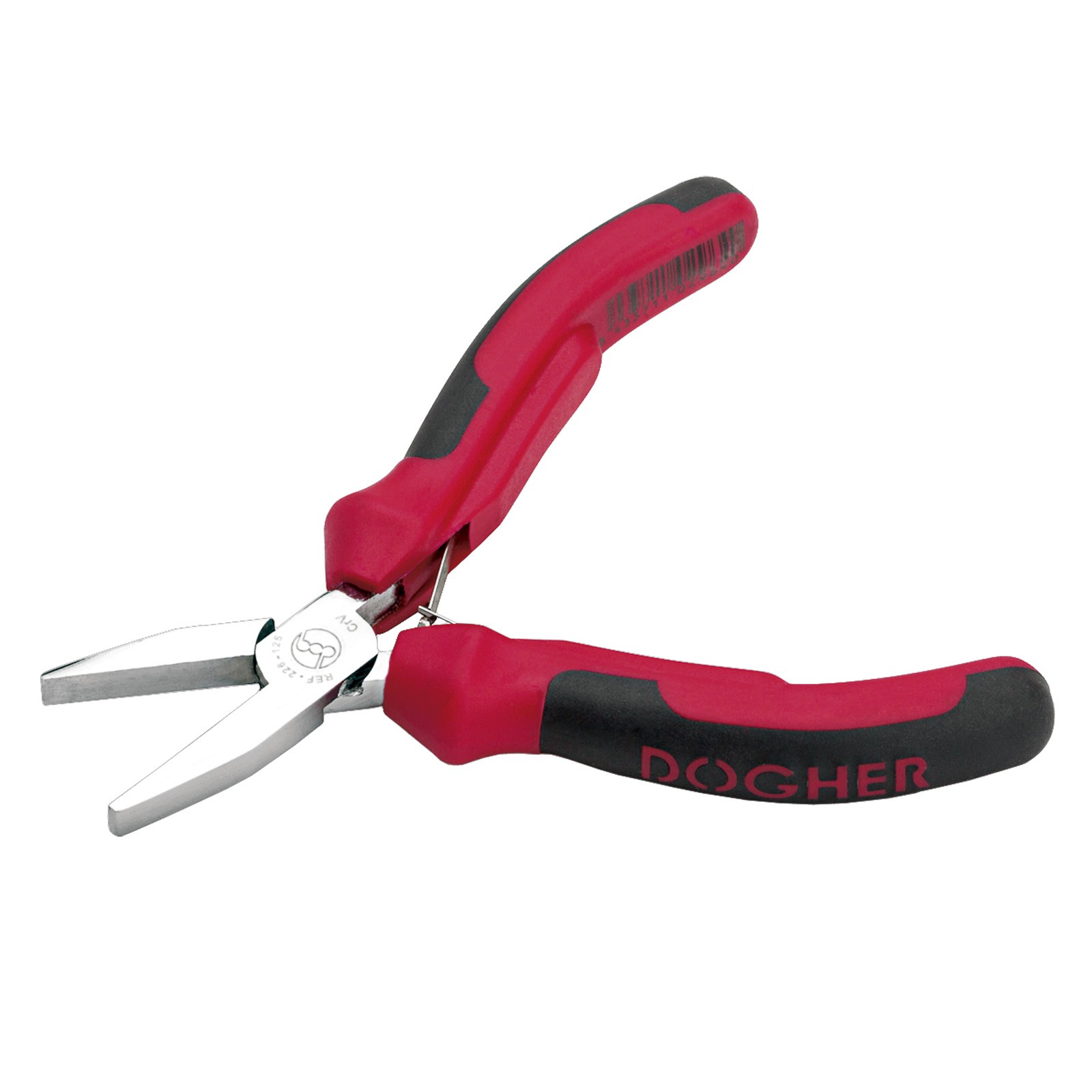 Mini Alicate DOGHER Bocas Planas CrV 125mm