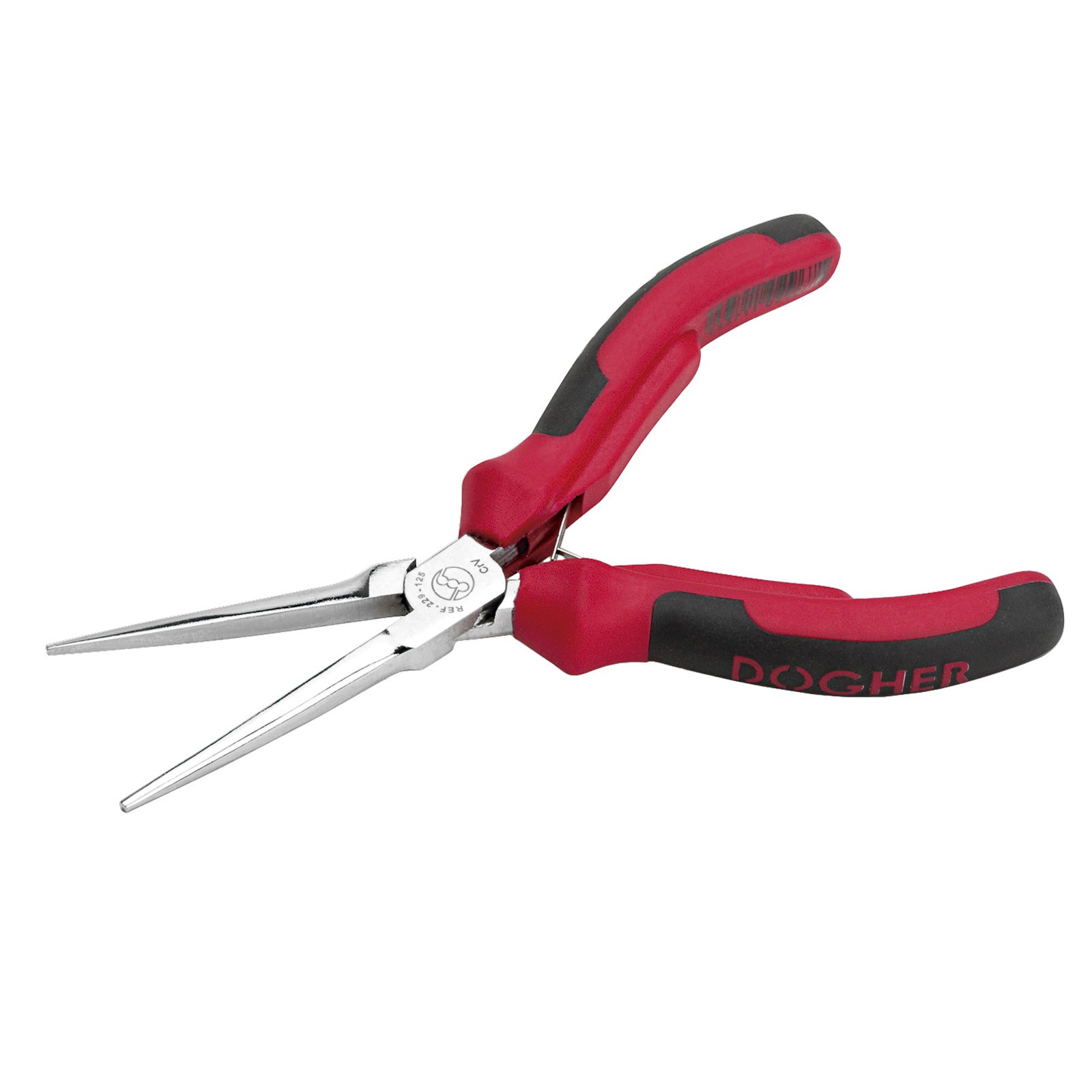 Mini Alicate DOGHER Puntas Semirredonda CrV 125mm